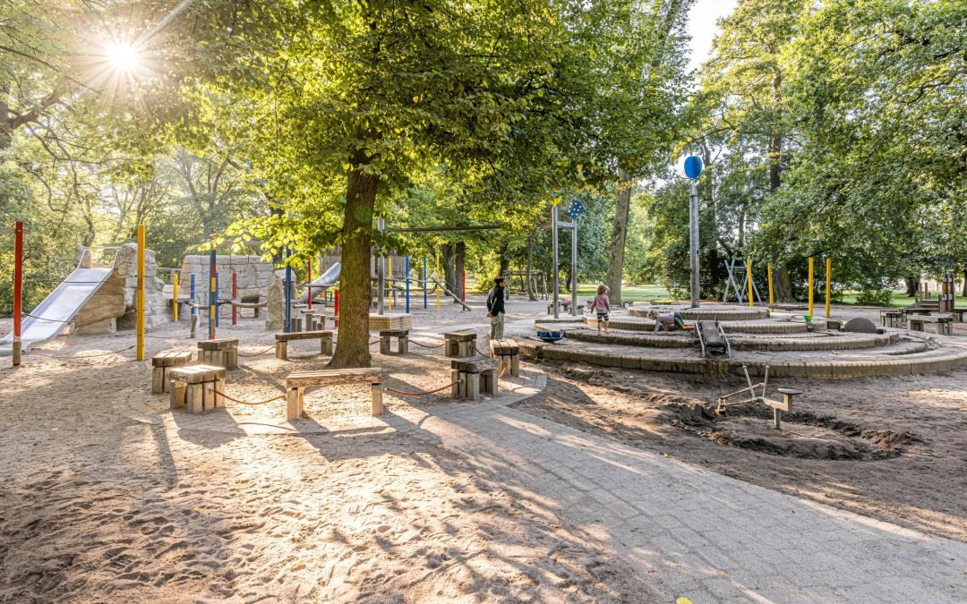 Rennbahn Spielplatz